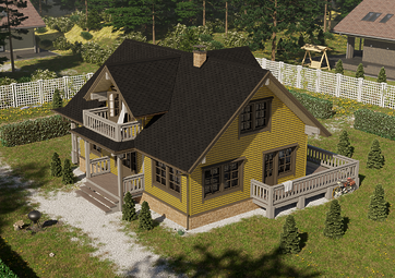 Гибкая черепица Eurasia, Шестигранник, Черный - 5